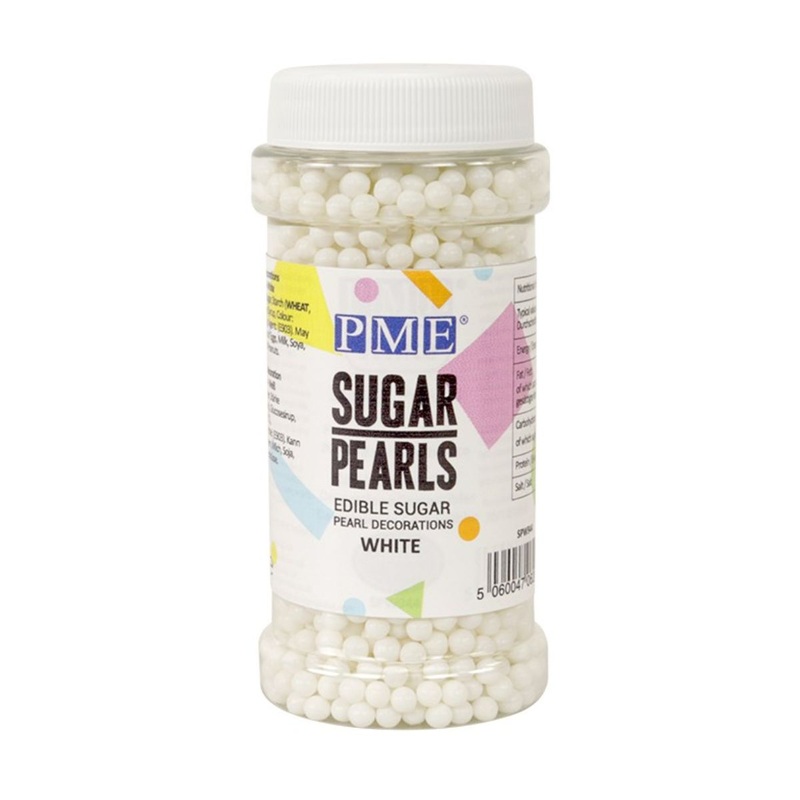 PME Sugar Pearls White 3.5oz