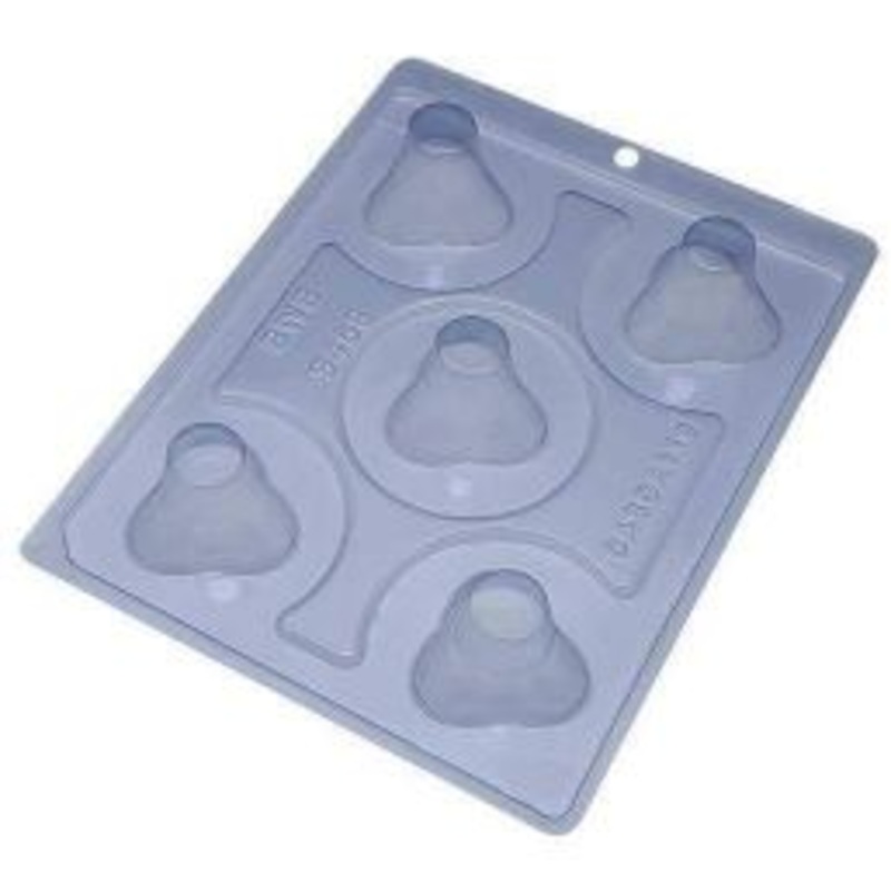 Porto Formas Mousse Cup 3pc Chocolate Mold