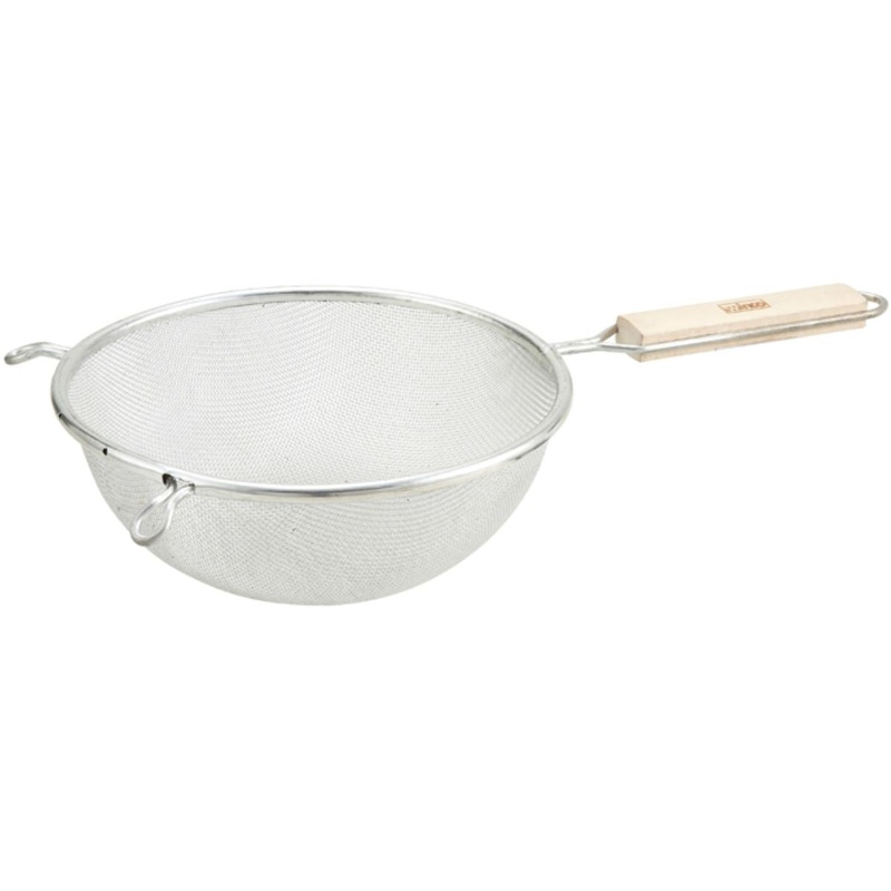 Winco 8' Mesh Strainer Fine Tin