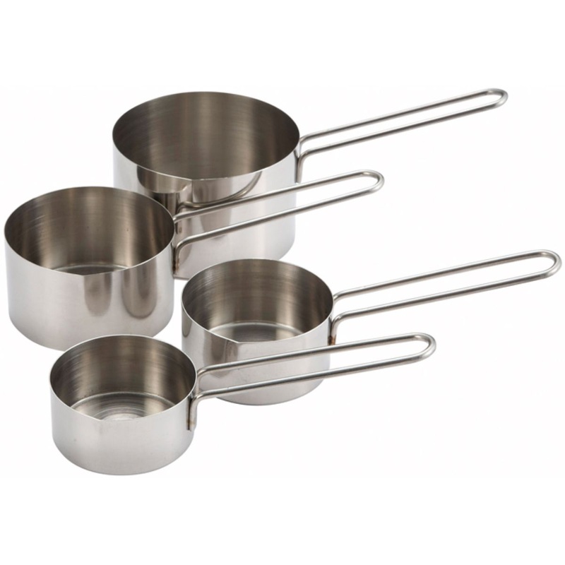 Winco Measuring Cup Set 4pc