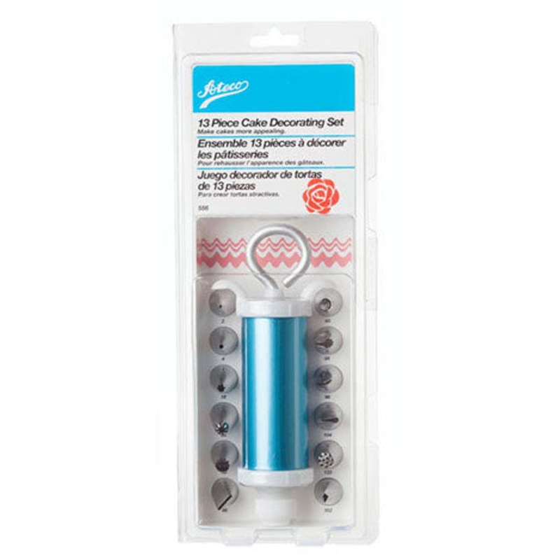 Ateco 13 piece cake decorating set
