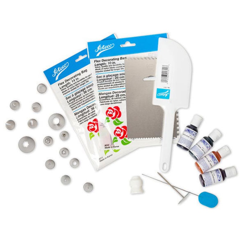 Ateco 25 Piece Cake Decorating Set