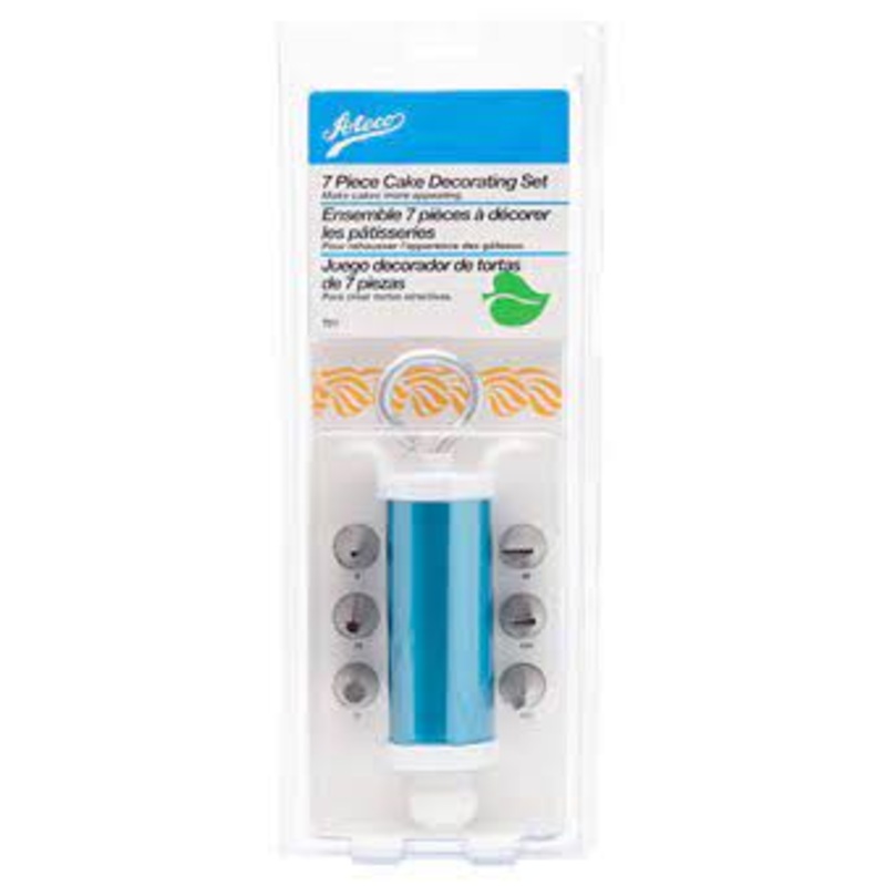 Ateco 7 Piece Cake Decorating Set