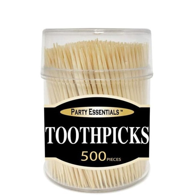 Bamboo Toothpicks Party Essentials