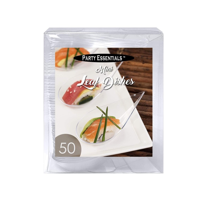 Mini Leaf Dish 50ct Party Essentials