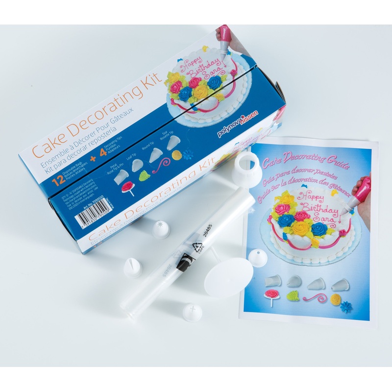 PolyNova Cake Decorating Kit Piping Kit