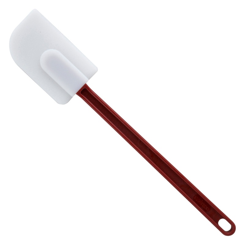 Winco 16' Silicone Scraper Flat Blade