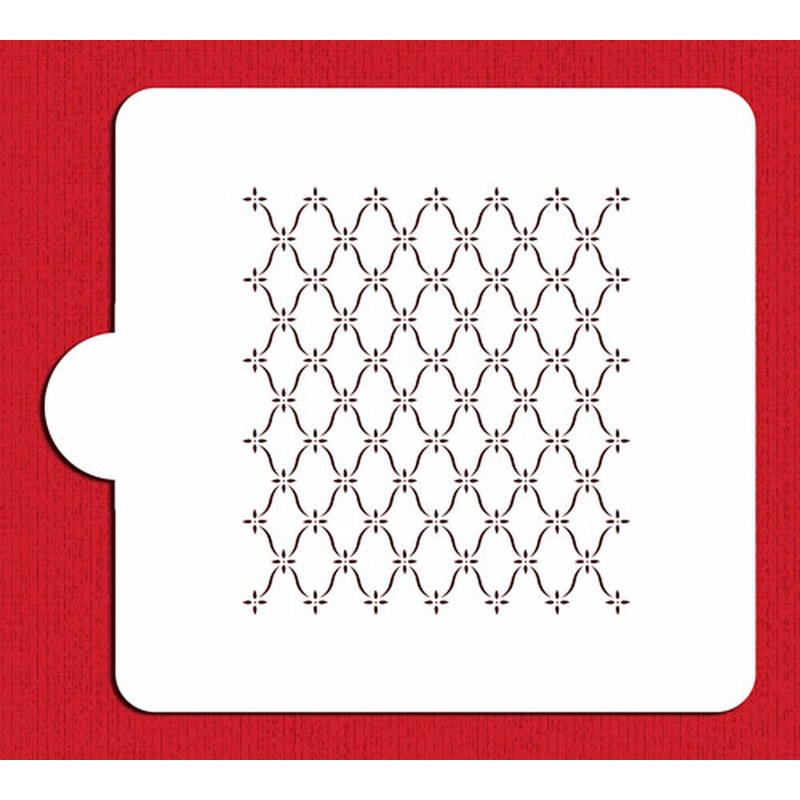 Lattice Cake Stencil
