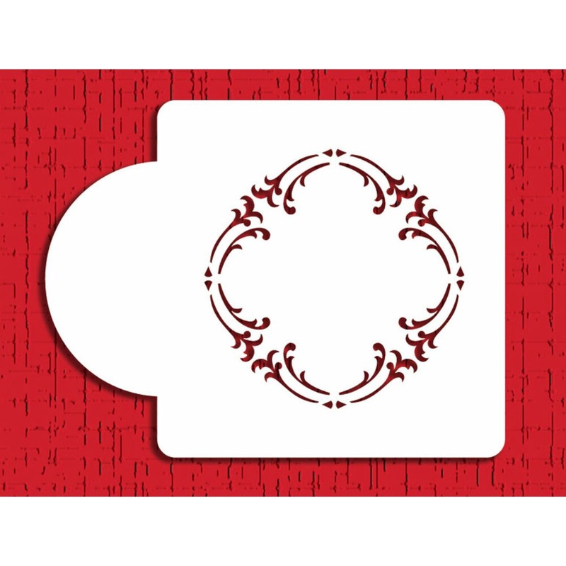 Royal Damask 1 Cake Stencil