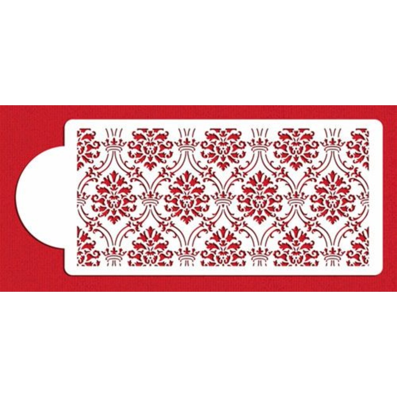 Royal Damask 6 inch Cake Stencil