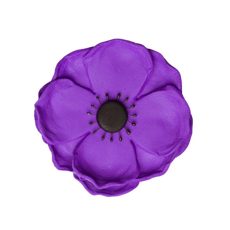 180PU- 3.25' Anemone - Purple