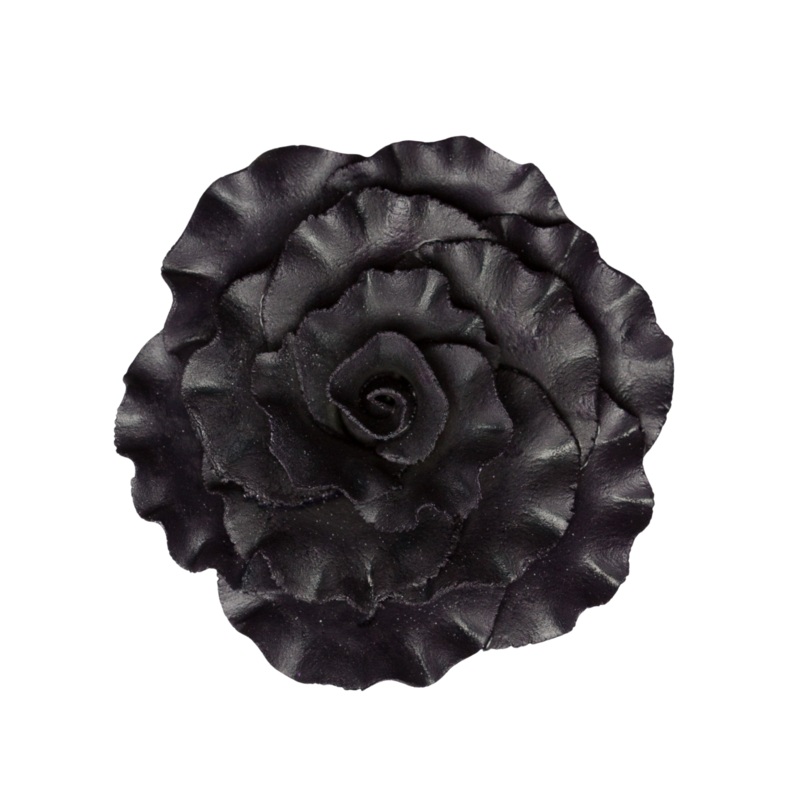 184BK- 3' Formal Rose - Black