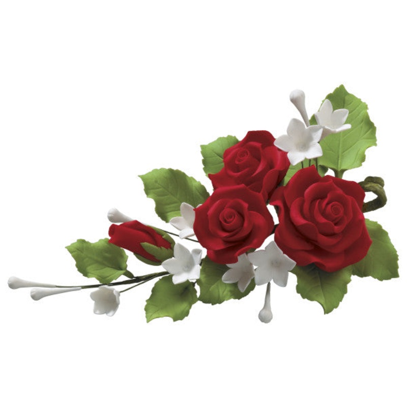 189- Rose Bouquet Sprays 5'
