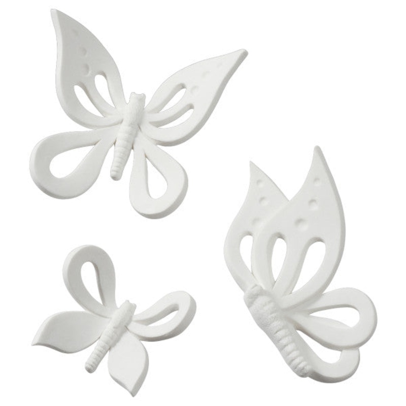 191- Butterflies Asst 3pc