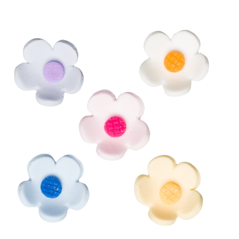 198- 3/4' Blossoms Small Assorted 5pc
