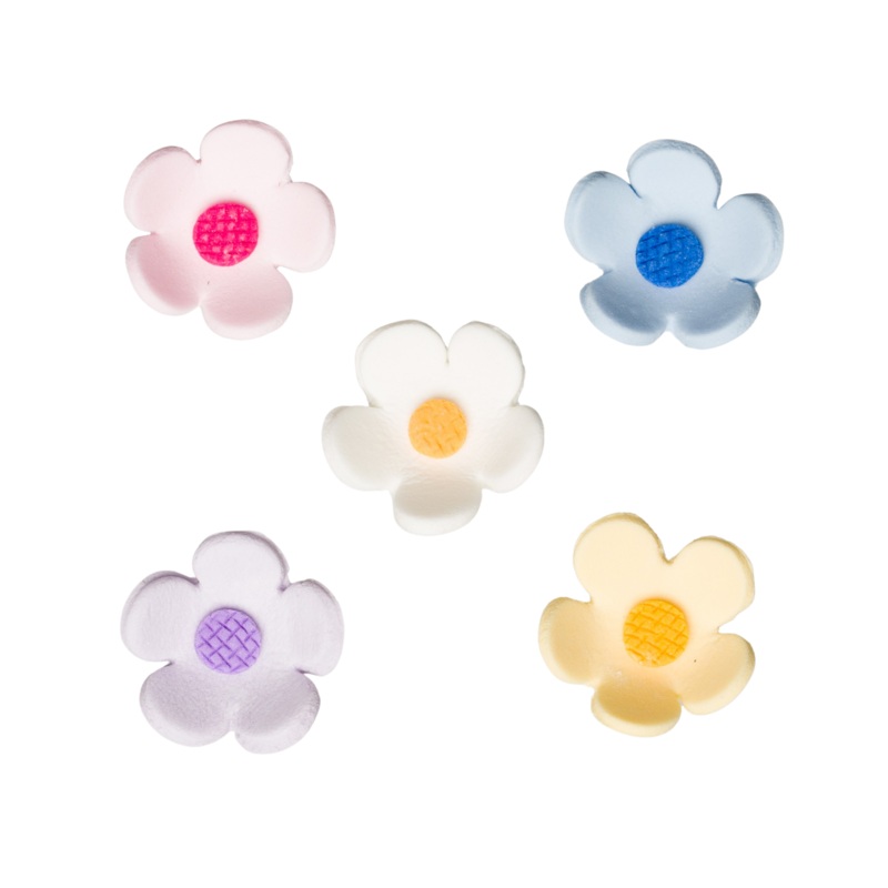 199- 1' Blossoms Medium Assorted 5pc