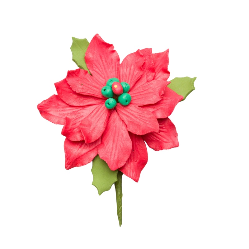 203- 3.5' Poinsettia - Medium - Red