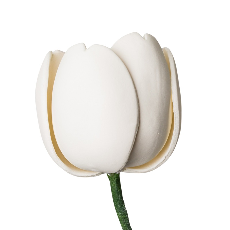 209WH- 3' French Tulip - White