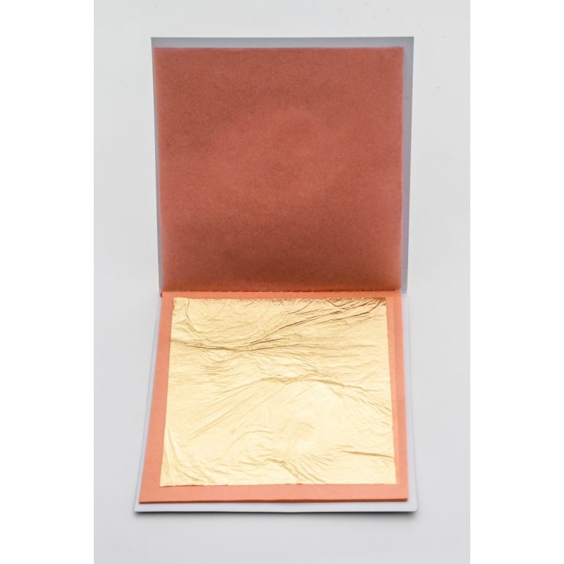 24K Edible Gold Leaf Booklet 25 Loose