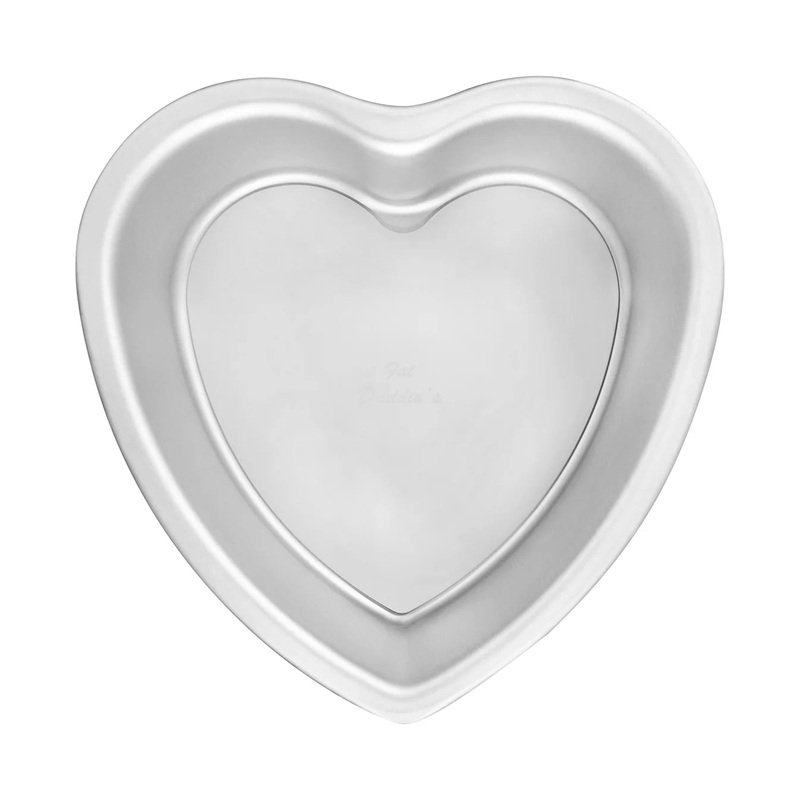 FD Heart Pan Removable Bottom