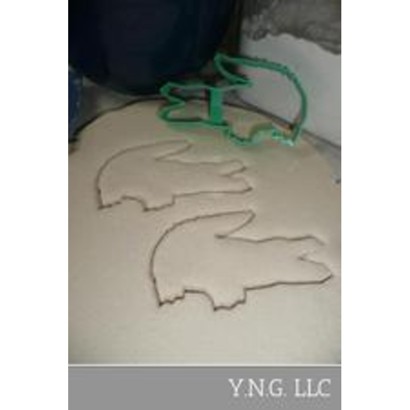 Fondant Cutter Lacoste Crocodile