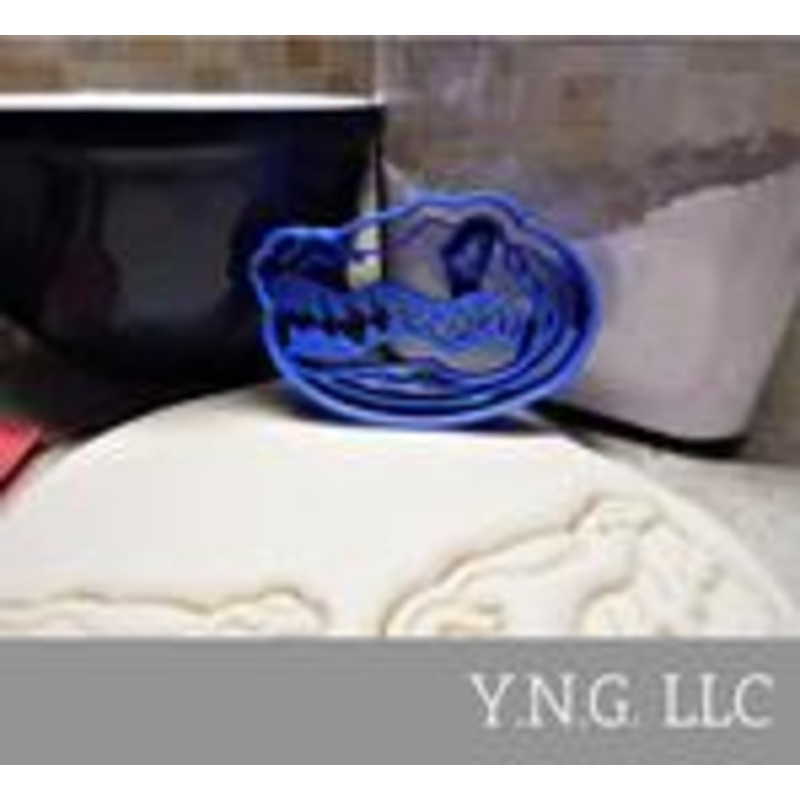 Fondant Cutter Lg UF Gator