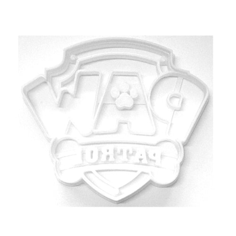 Fondant Cutter Paw Patrol Logo