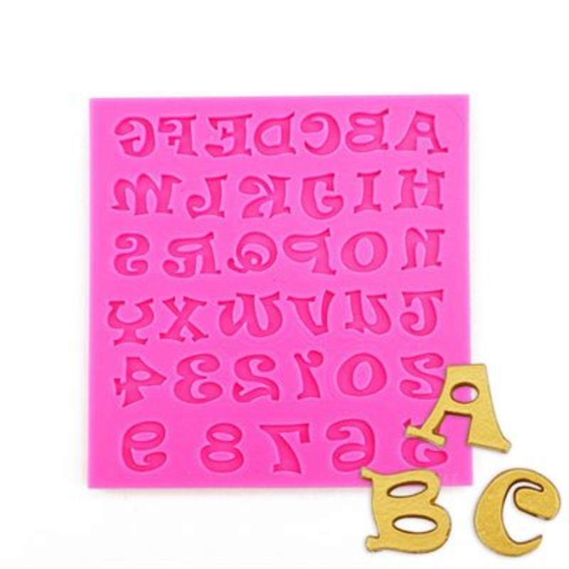 NY Cake Funky Letters Alphabet Mold