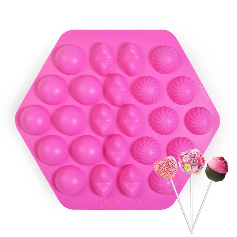 NY Cake Silicone Cake Pop 24 Cavity Mold