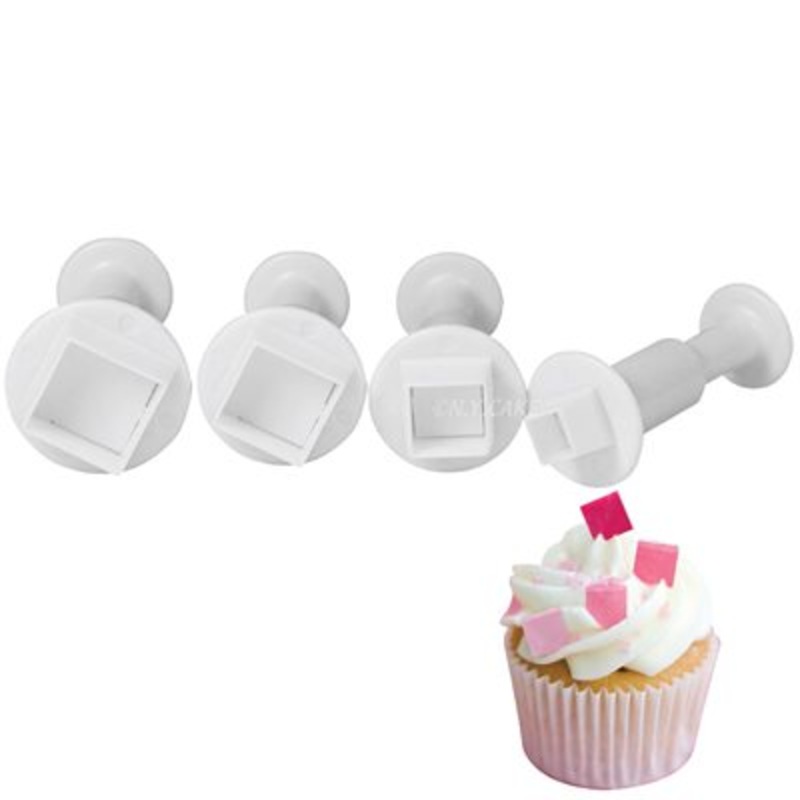 NY Cake Square Plunger Set of 4
