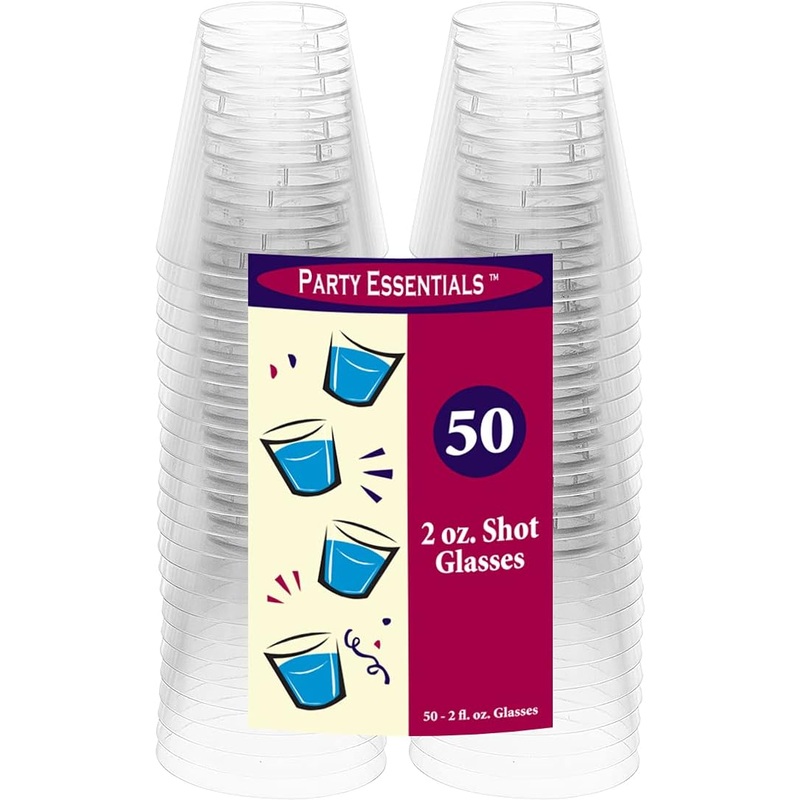 Shot Glass 2oz 50ct Party Essentials