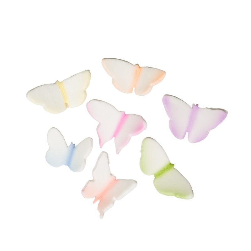 106- 1.5' - 2' Assorted Butterflies 7Pc