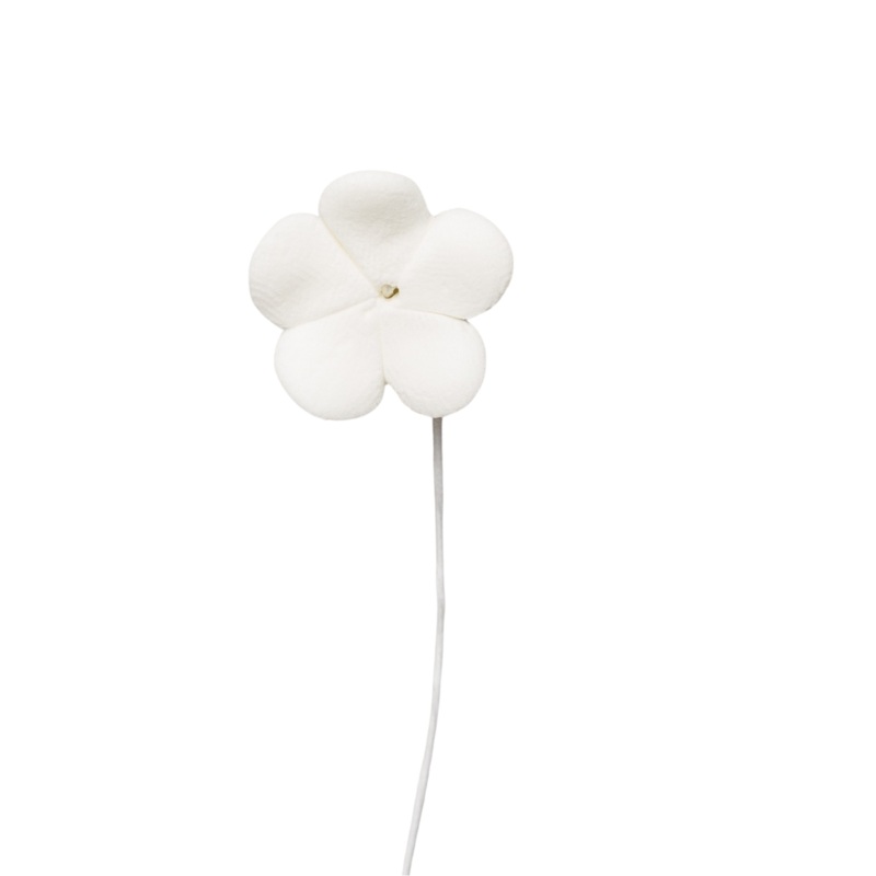 136- 3/4' Round Stephanotis Sm White 3pc