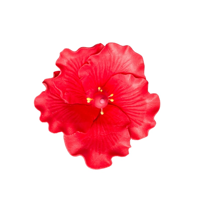 156RD- 2.5' Hibiscus - Small - Red