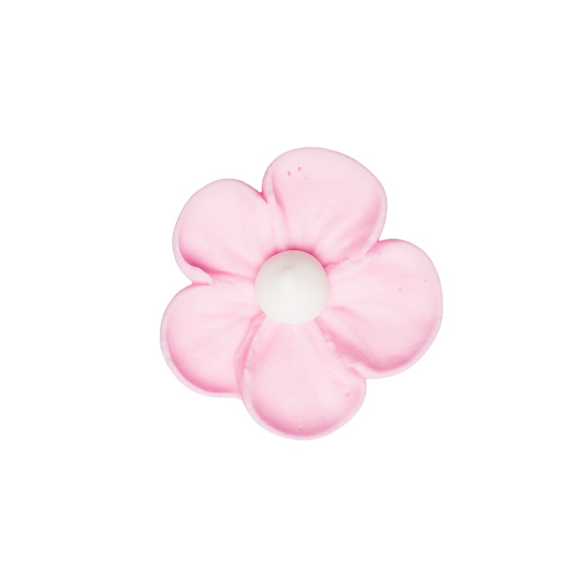216PK- 1.5' Royal Icing Blossom - Pink