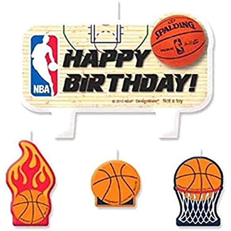 Amscan NBA Birthday Candle Set