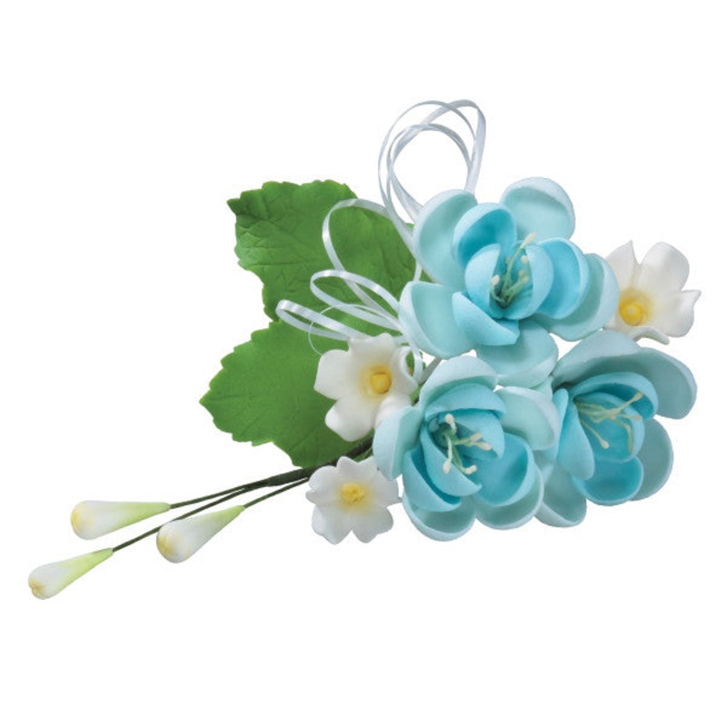 Blue Pear Rose Spray #33