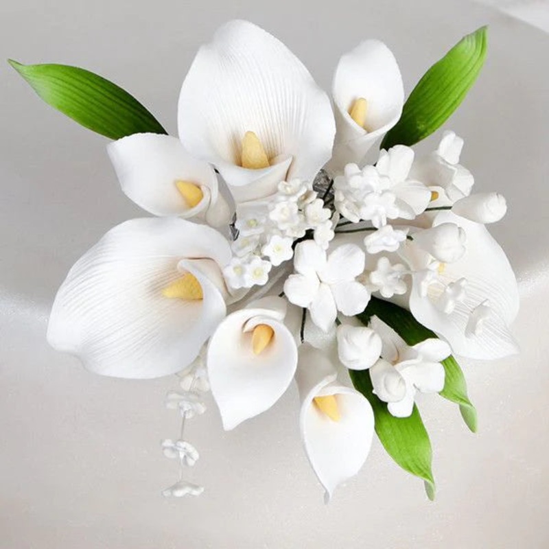 Calla Lily Topper Combo Size