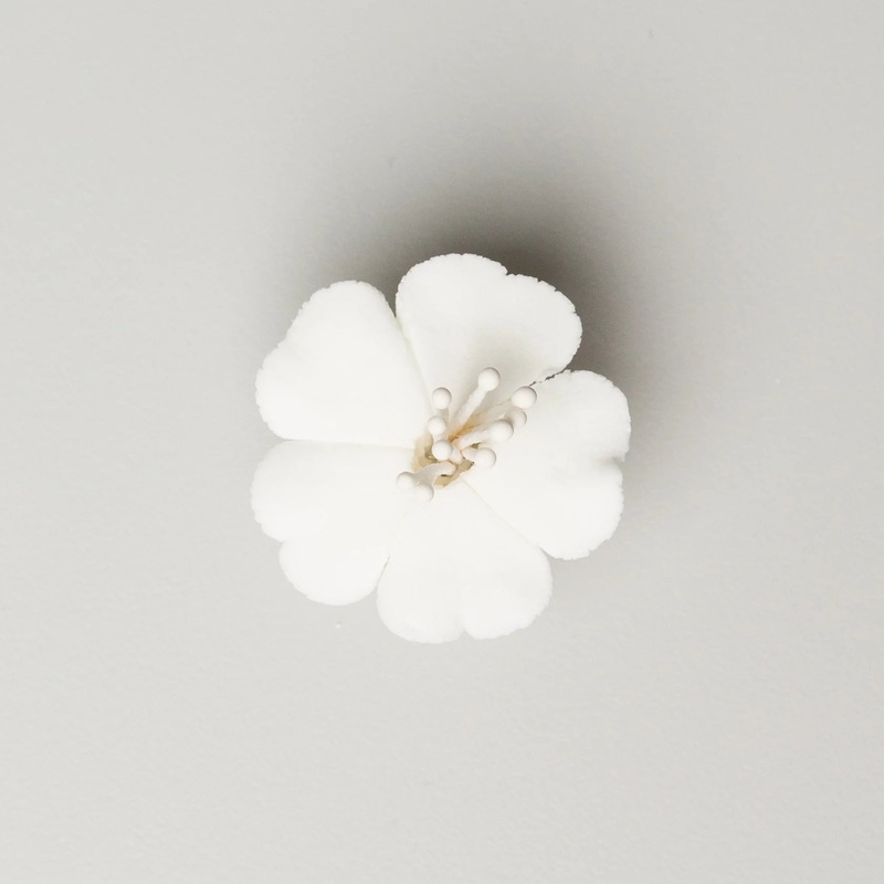 Cherry Blossom 1.25' White #70