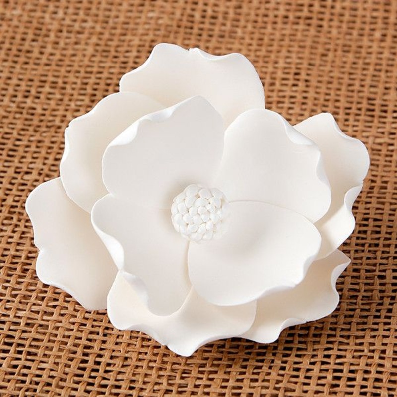 Large Magnolia White Gumpaste Flower #100