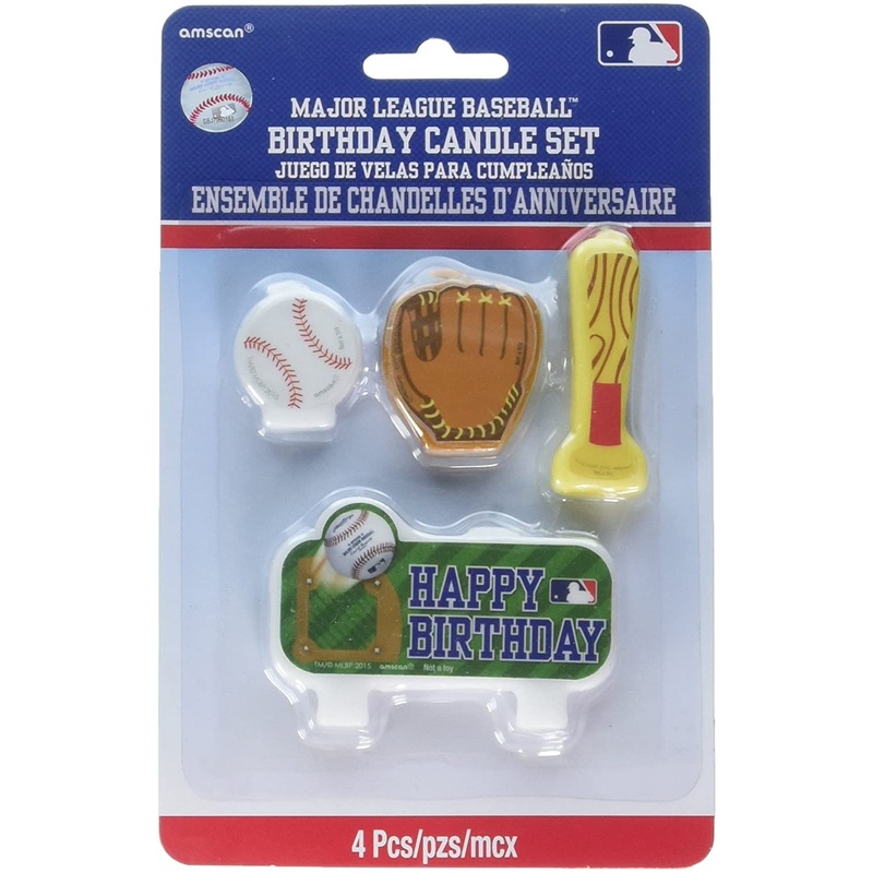 MLB Birthday Candle Set