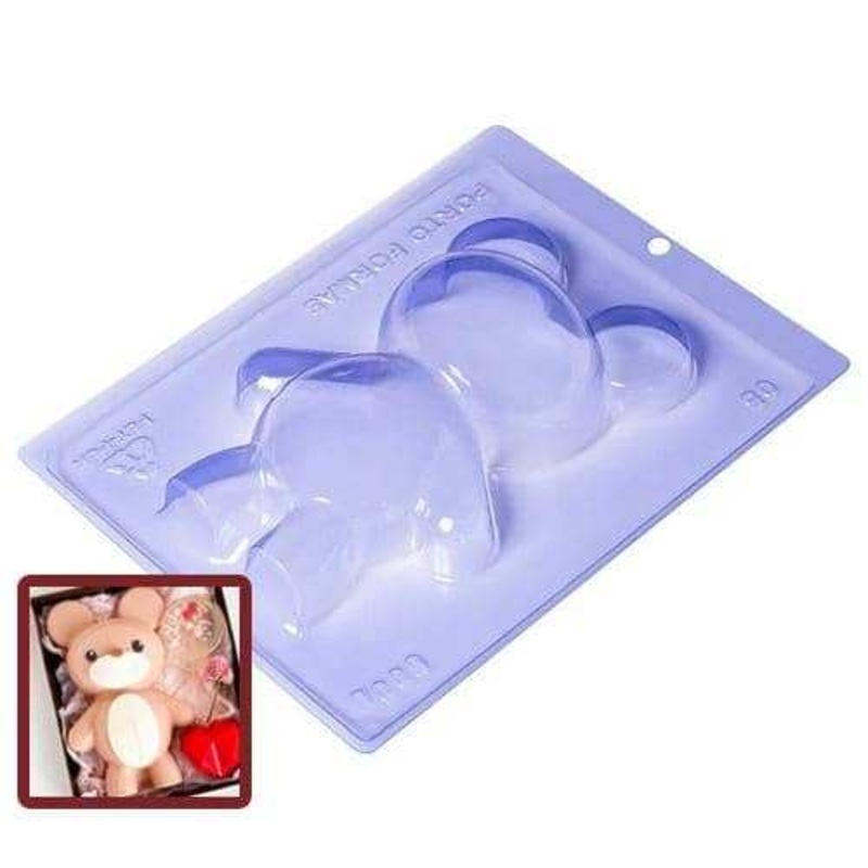 PF 3D-Large Bear 3pc Chocolate Mold