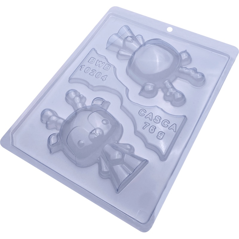 3D Reindeer 3pc Chocolate Mold
