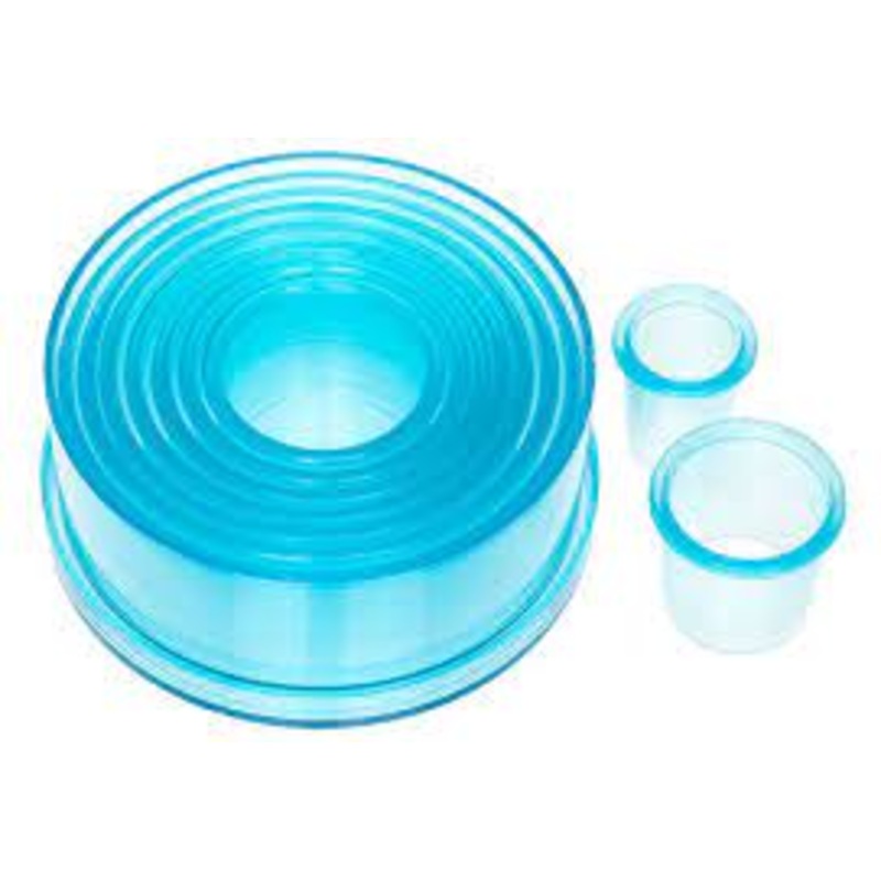 Ateco Plain Round Cut 9pc