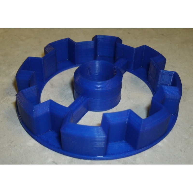 Fondant Cutter Gear shape