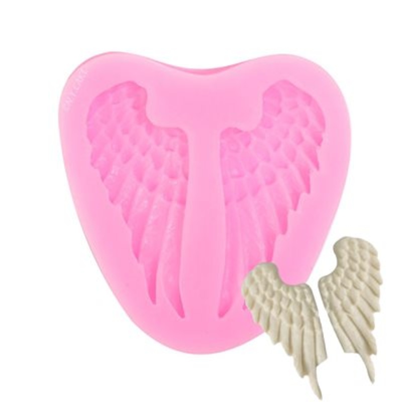 NY Cake Angel Wings Silicone Mold - 2 Cavity