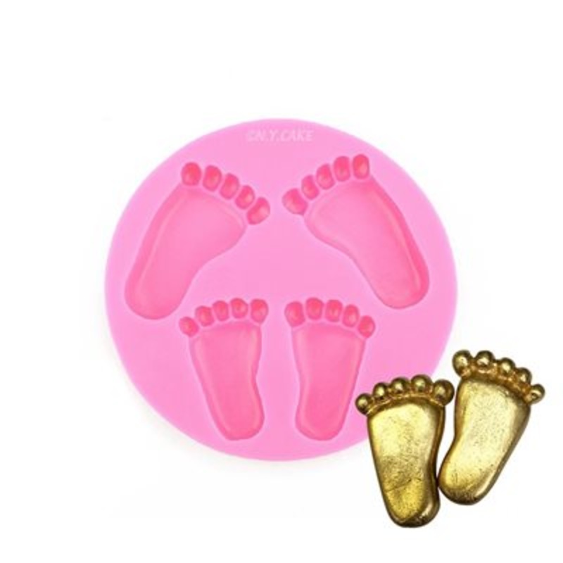 NY Cake Baby Feet Mold