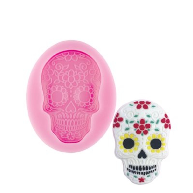 NY Cake Dia De Los Muertos Skull Mold