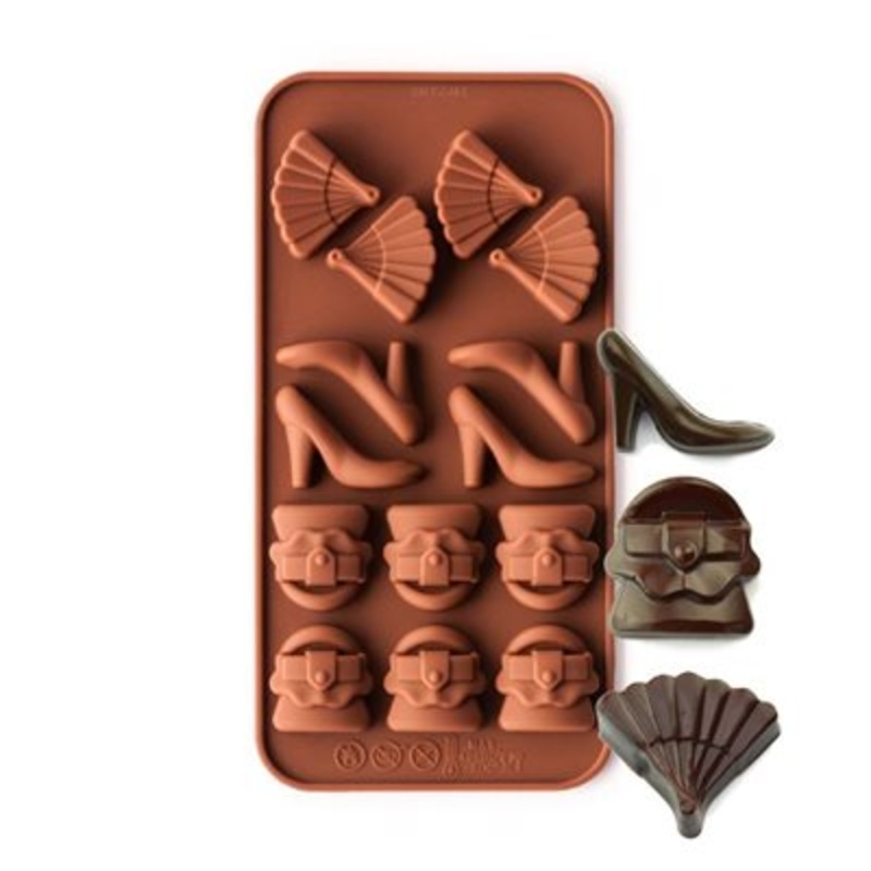 NY Cake Silicone Fashionista Chocolate Mold