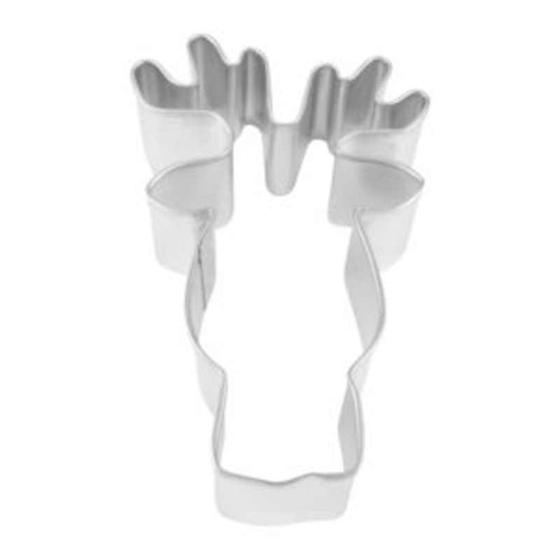 Reindeer Face Cookie Cutter 3.5'